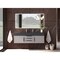 Castello Usa Nile 60" Wall Mounted Gray Vanity With Black Top And Black Handles CB-MC-60G-BL-2053-BL - alternate 6